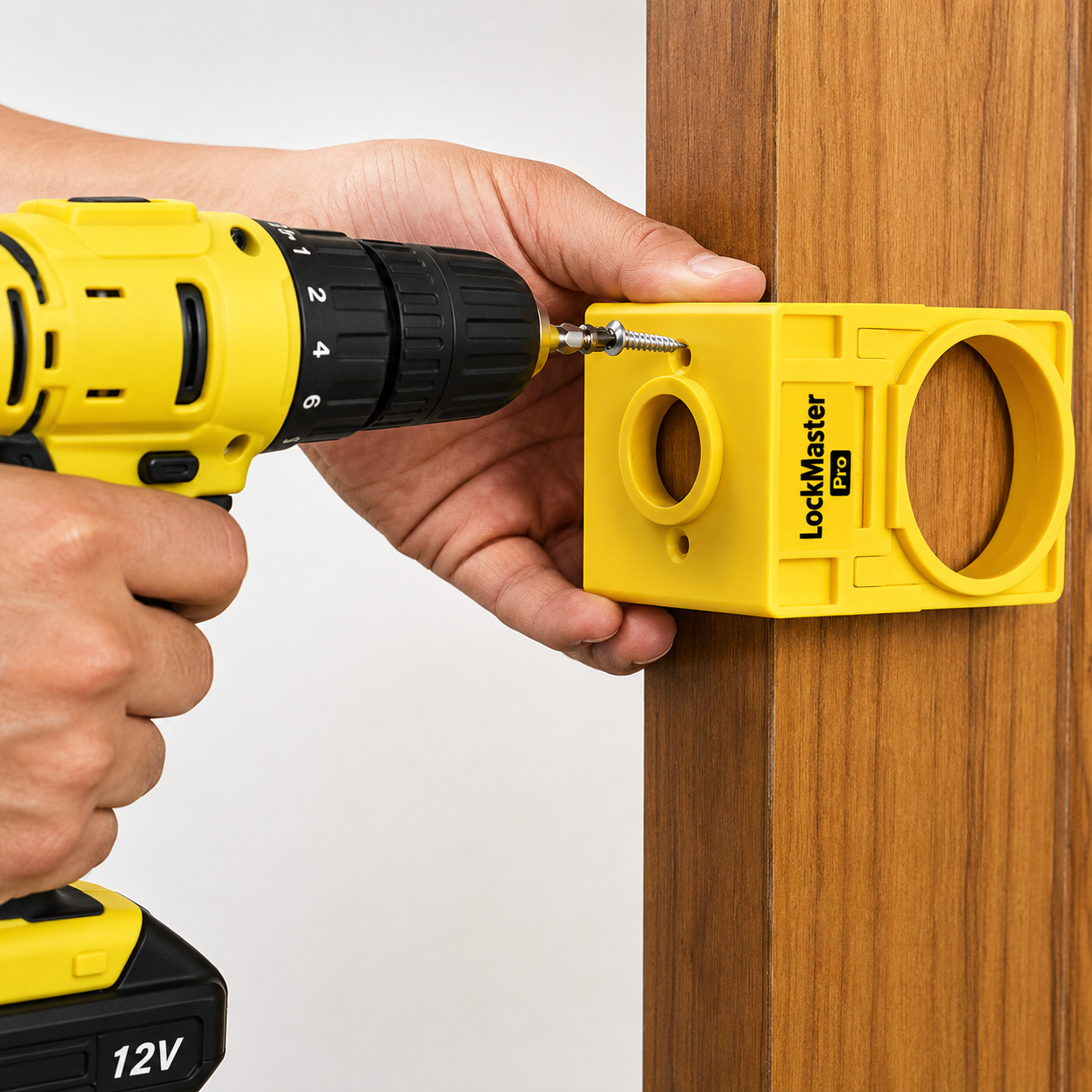 LockMaster Pro™ | Kit Profesional Para Instalar Cerraduras