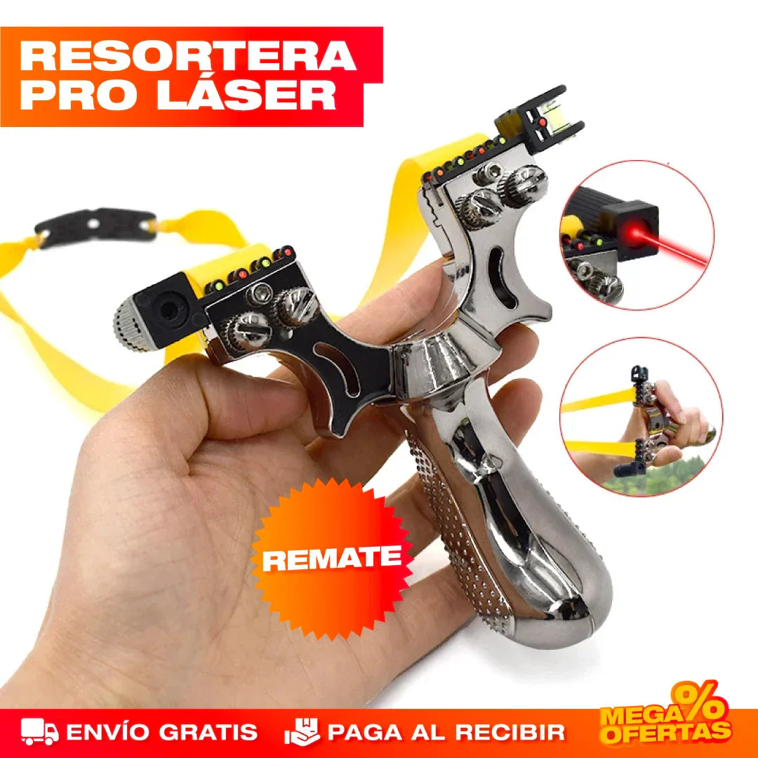 🎯LaserShot Pro™ RESORTERA DE PRECISIÓN CON LÁSER + ENVÍO GRATIS🎁