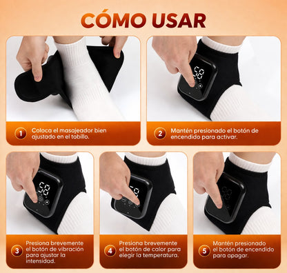 TOBILLO CALOR 360 – Alivio inmediato con calor terapéutico+ ENVÍO GRATIS 📦