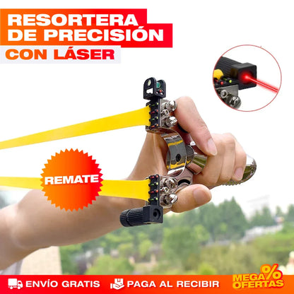 🎯LaserShot Pro™ RESORTERA DE PRECISIÓN CON LÁSER + ENVÍO GRATIS🎁
