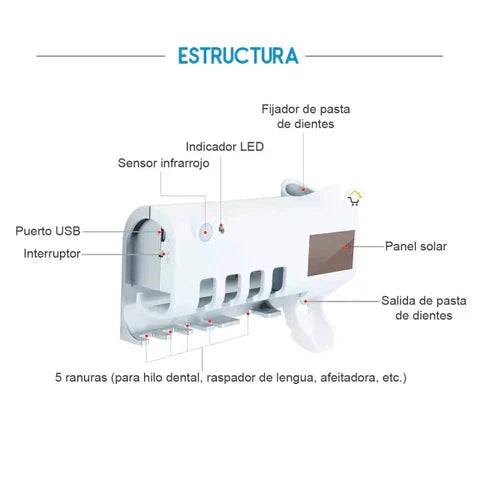 🦷CleanBrushUV Esterilizador Higiénico🪥