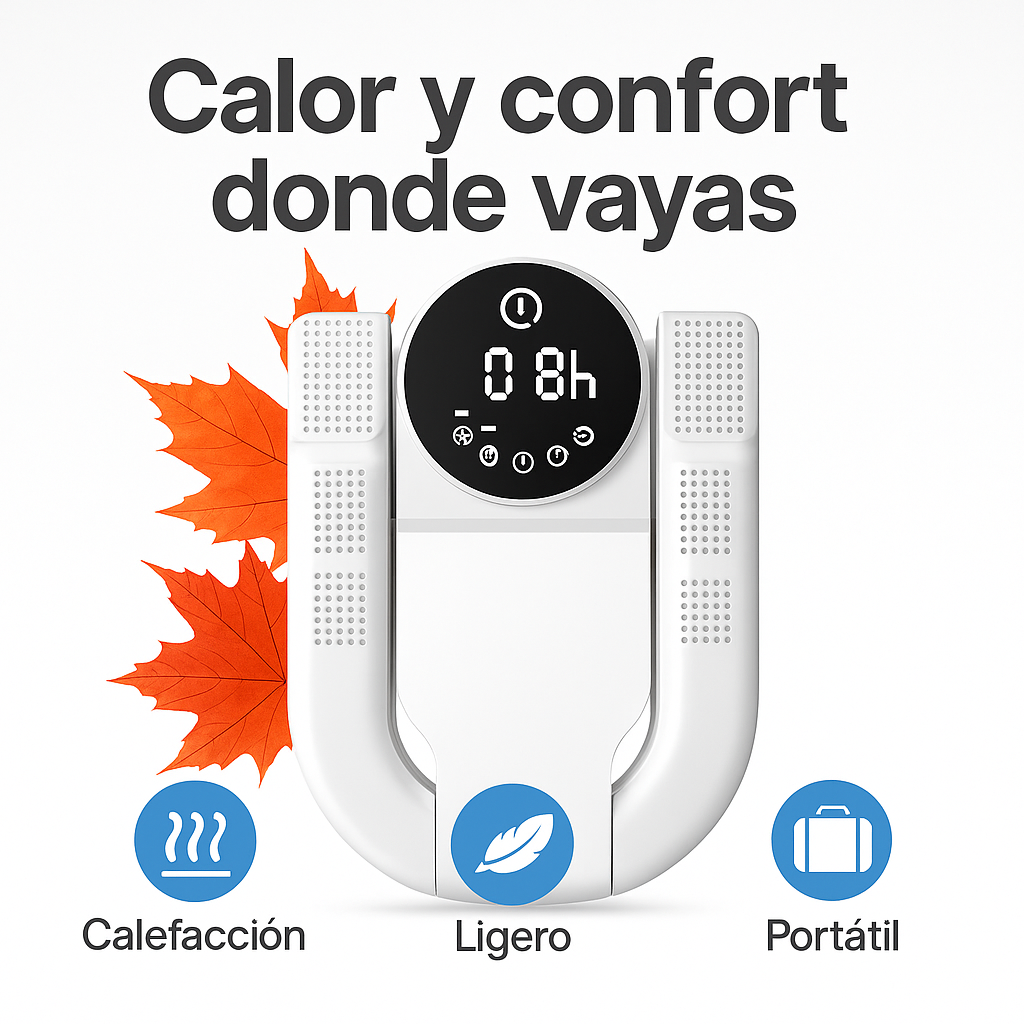 Secador de zapatos inteligente 360°