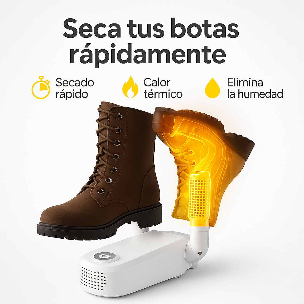 Secador de zapatos inteligente 360°