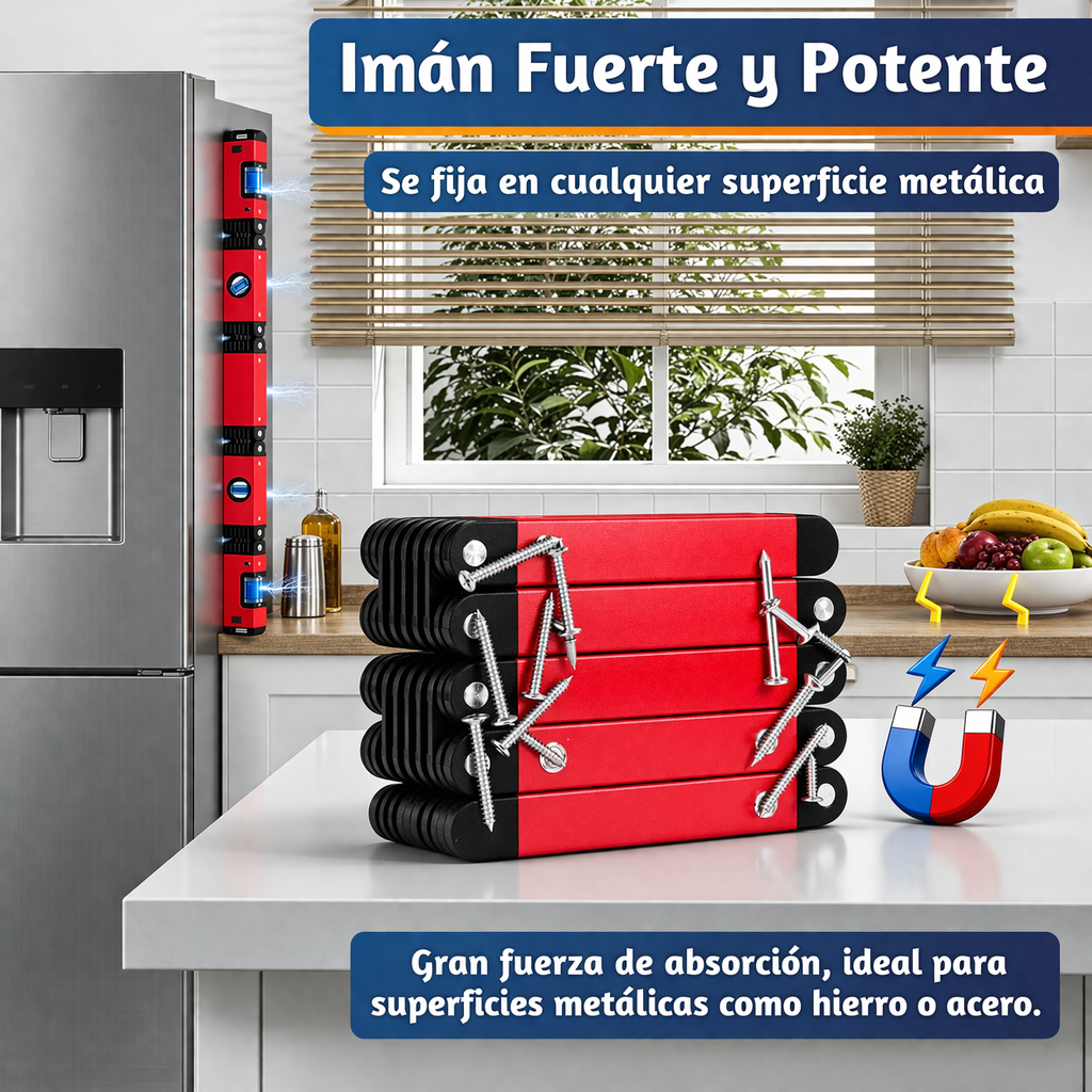 Nivel de Burbuja Plegable Multiángulo