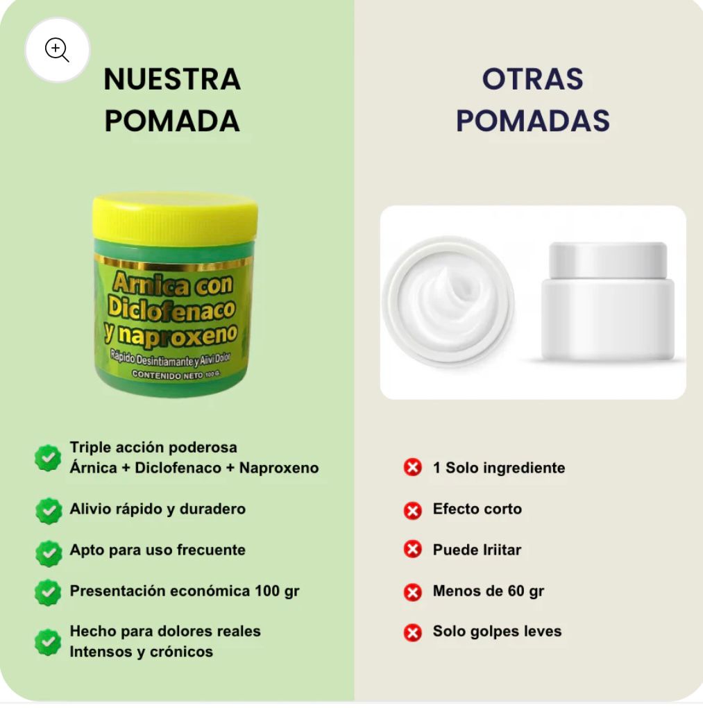 POMADA ARNICA Y MARIGUANOL - Dile adiós al dolor