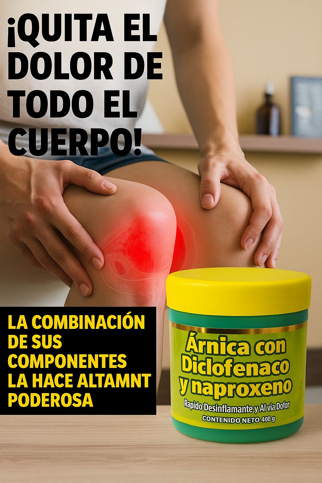 POMADA ARNICA Y MARIGUANOL - Dile adiós al dolor