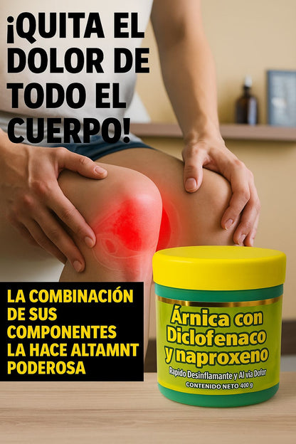 POMADA ARNICA Y MARIGUANOL - Dile adiós al dolor