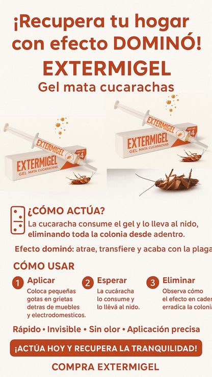 EXTERMIGEL ~ Adiós a las Cucarachas, Producto Original