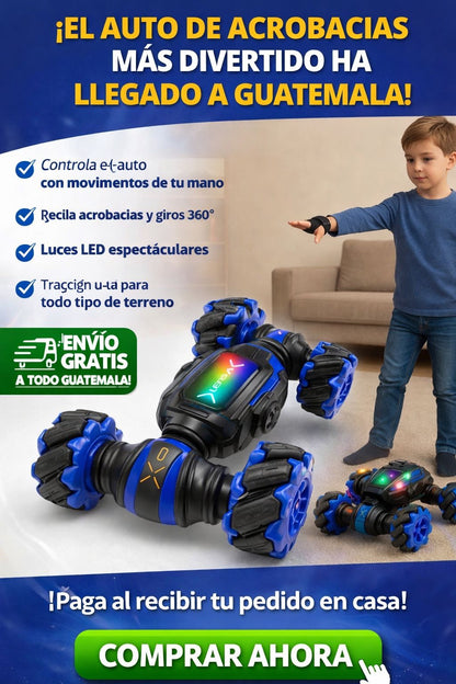 TURBOSTUNT™️RC - AUTO CONTROL POR GESTOS -ACROBACIAS⭐