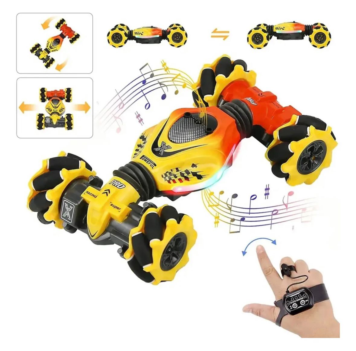 TURBOSTUNT™️RC - AUTO CONTROL POR GESTOS -ACROBACIAS⭐