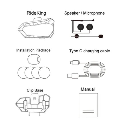 AURICULARES BLUETOOTH PARA CASCO DE MOTO