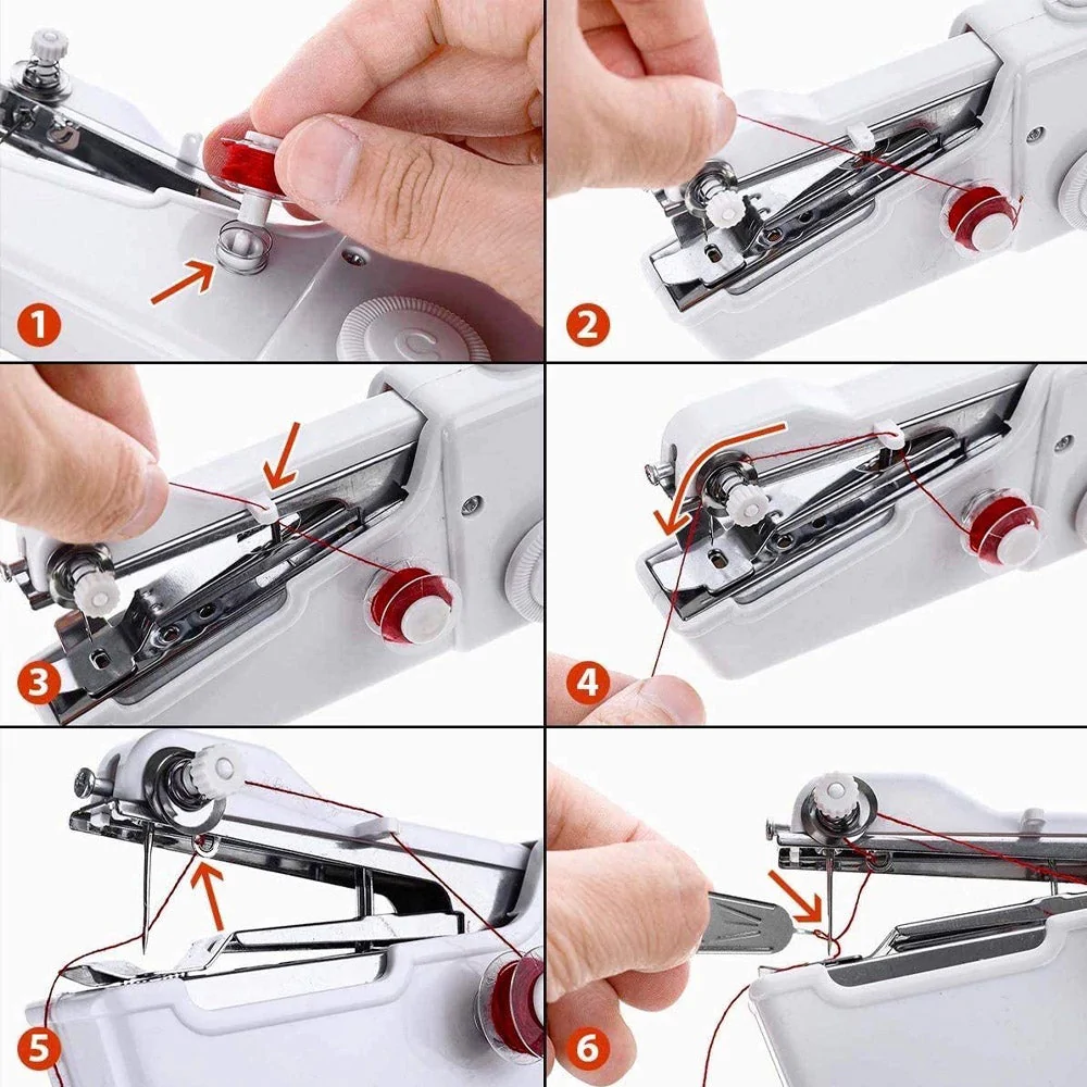 🌟 Máquina de Coser Portátil + 3 HILOS GRATIS🧵