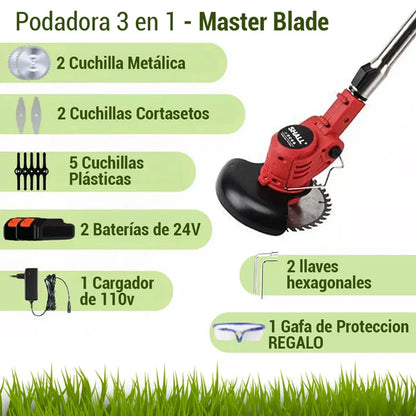 Cortadora de Césped Inalámbrica 48V PowerCut Pro™ 🌿